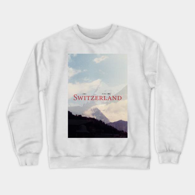 Switzerland Crewneck Sweatshirt by IndiasIllustrations